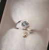 Sky Blue Topaz Ring