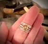 Citrine Stackable Ring Set