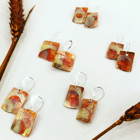 Prairie Patchwork Earrings