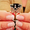 Smoky Quartz - Sterling Silver Ring
