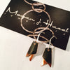 Legislative Copper Earrings (Short)